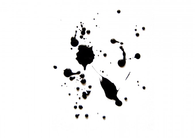 Ink Drops on Prints