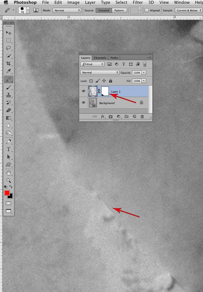 what to use the photoshop healing brush for